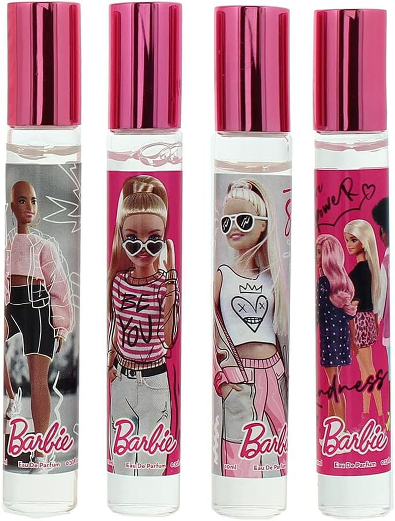 Barbie Alcohol Free Rollerball Eau De Parfum Gift Set 4 X 10 Ml