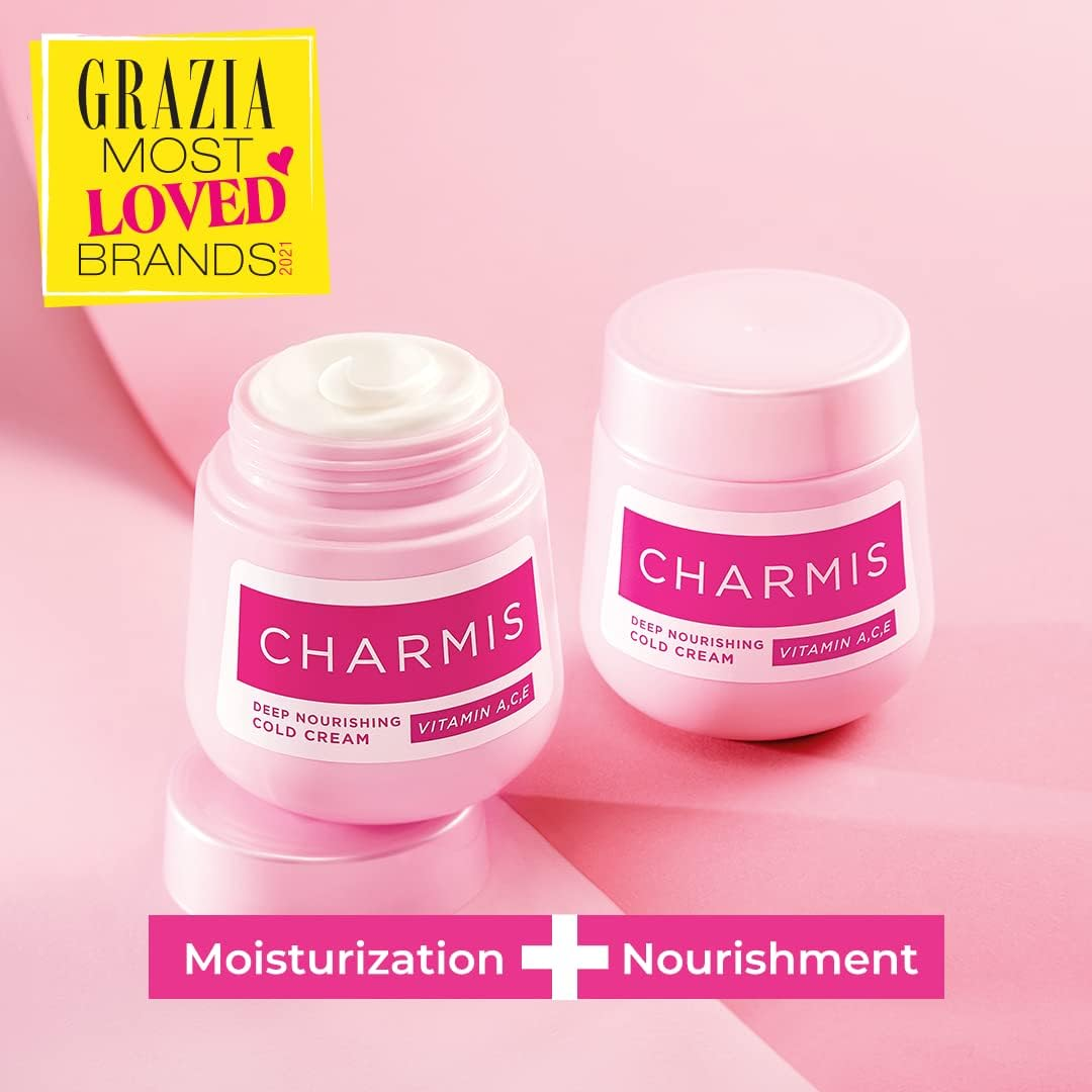Charmis Vitamin A,C,E Deep Nourishing Cold Cream, 200Ml image number 4