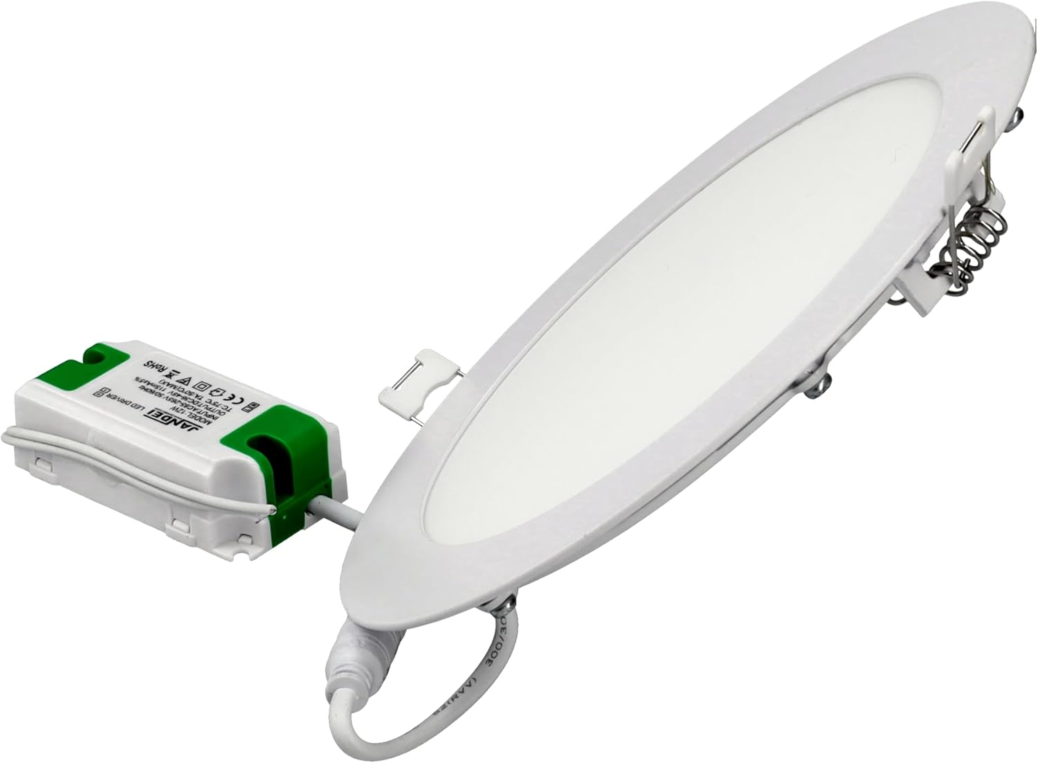 JANDEI - LED Downlight round Extra Flat Panel Lighting 12W 6000K Cool White image number 2