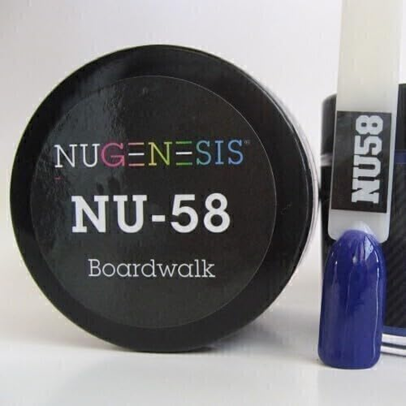 Nugenesis Dipping Powder Nail System Color NU-058 - Broadwalk - 43G