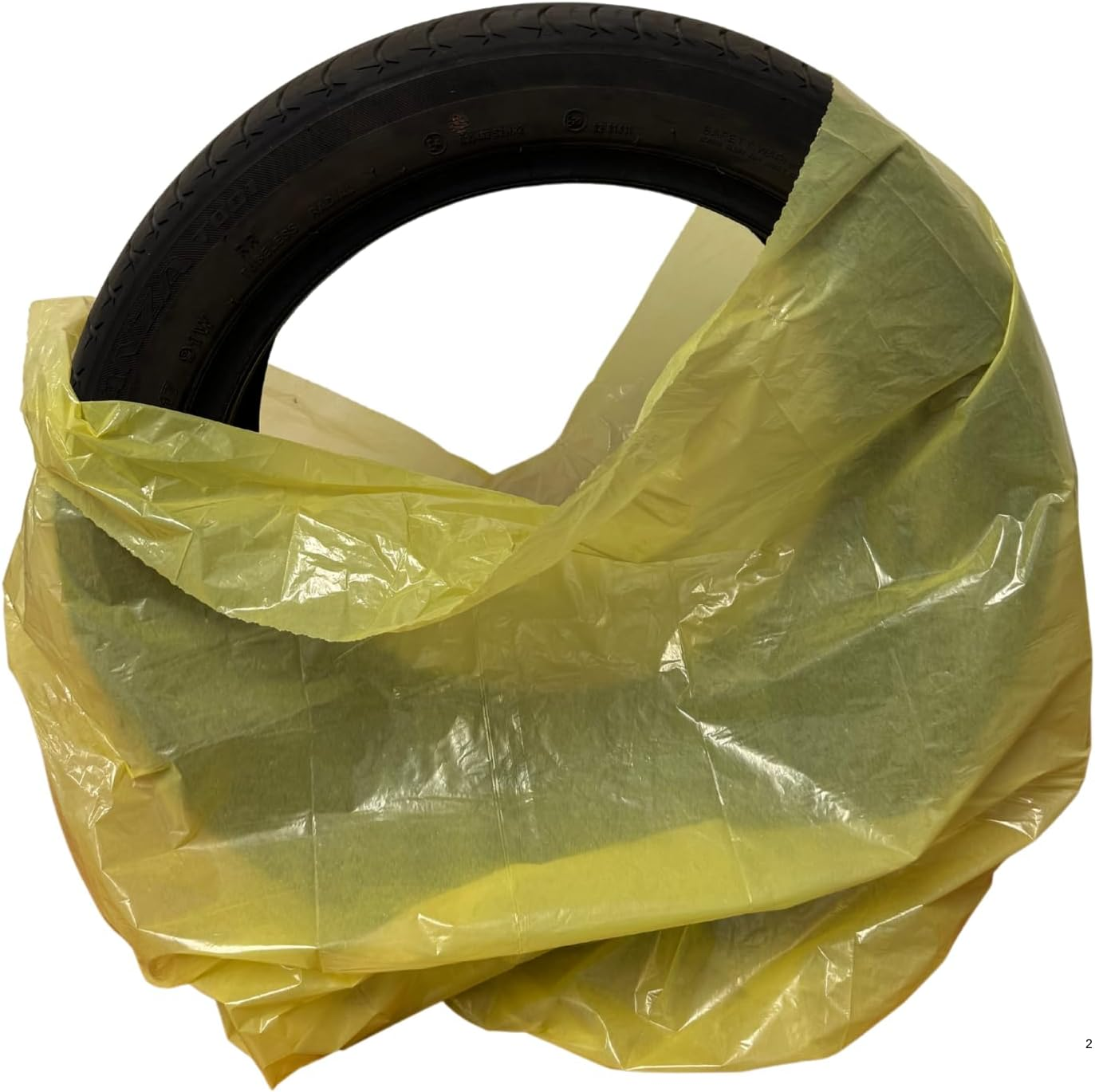 Set of 10 Tyre Bags, Protective Covers, Yellow Wheel Covers, Tyre Protective Cover, Tear-Resistant and Stable Tyre Storage, Tyre Bags up to 20 Inches, Tyre Bag, Tyre Bag Setm