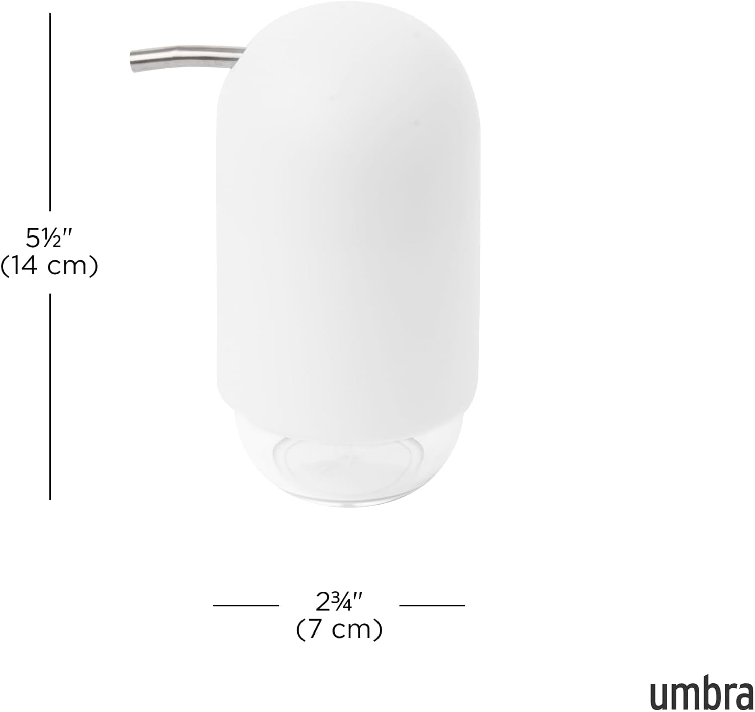 Umbra 023273-660 Touch Soap Pump White image number 2