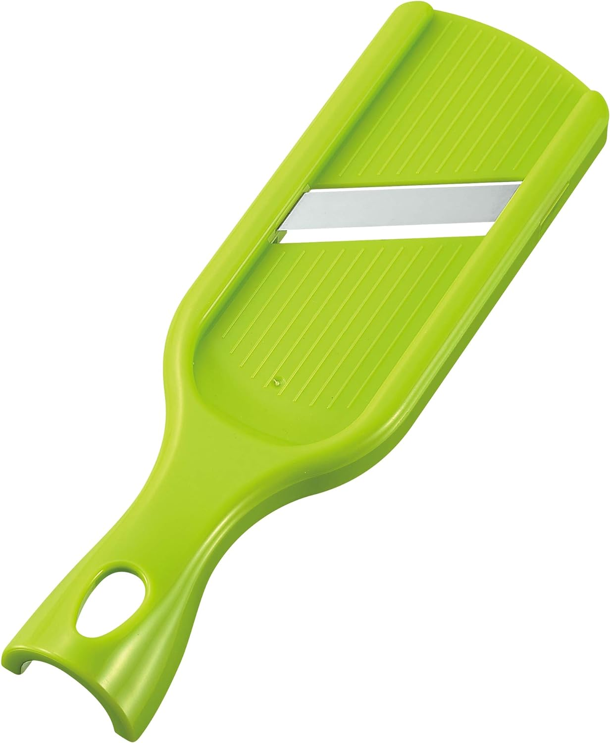 Shimomura Kougyou FVS-610 Full Veggie Smile Cucumber and Leek Slicer, Dishwasher Safe, Made in Niigata, Tsubamesanjo, 6.8 X 2.1 X 0.9 Inches (174 X 53 X 23 Mm), Green image number 4