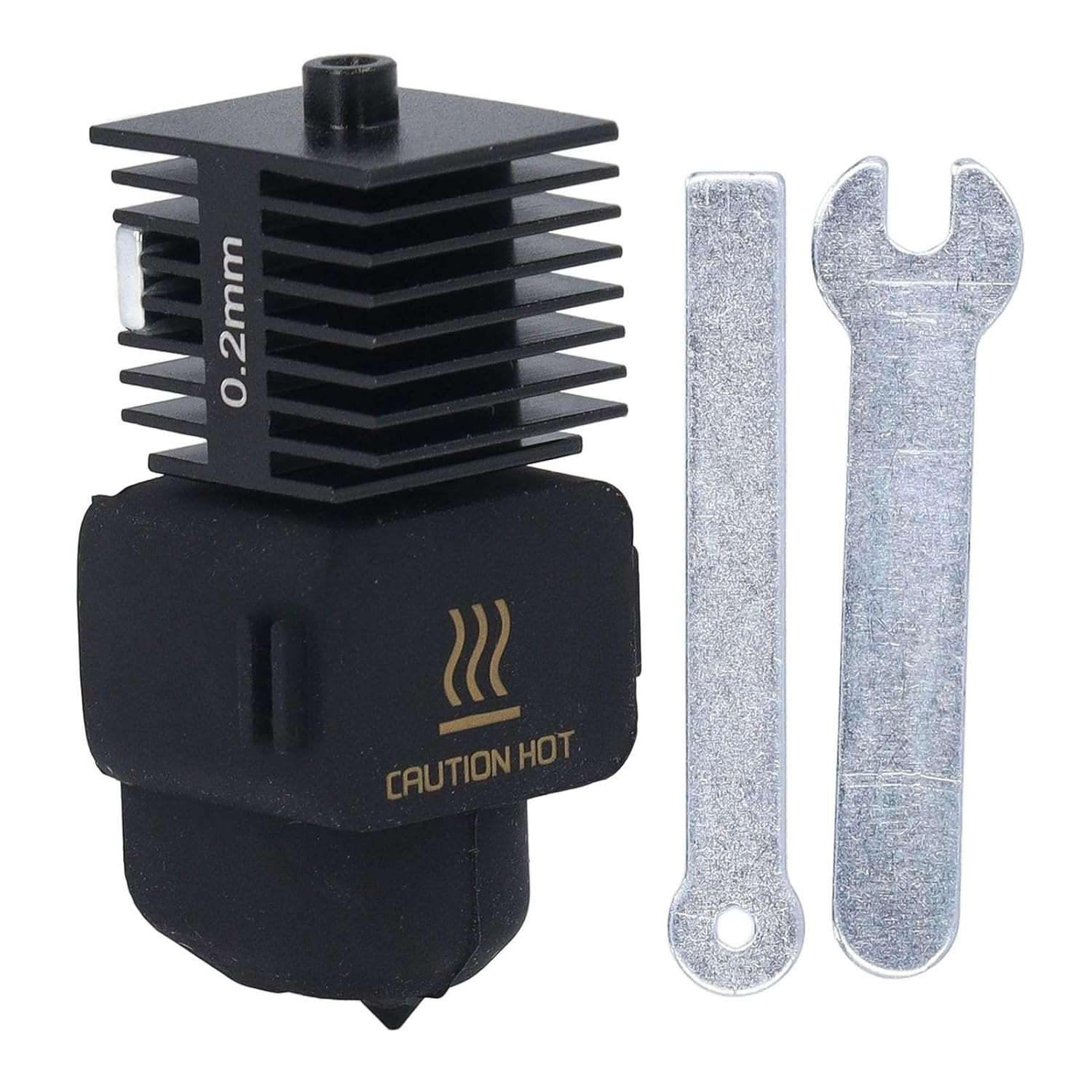 TOPINCN 3D Printer Hotend Removable Hardened Steel Nozzle Kit for Bambu Lab A1 A1 Mini- Easy-To-Use Extruder Replacement Accessories (0.2Mm) image number 5