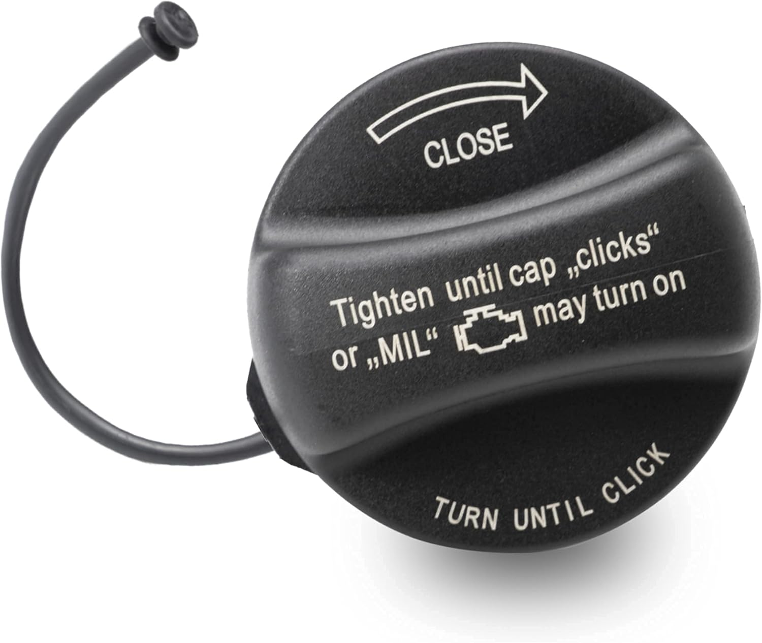 Gas Cap, Fuel Cap Tether for Mini Cooper & BMW 325I 328I 330I 525I 528I 530I 535I X1 X2 X3 X4 X5 X6 128I 135I 228I 320I 323I Xi 335I 428I Gt 645Ci 650I 740I 745I 750I E39 E46 E60 E90 F01 M3 M4 M5 Z4