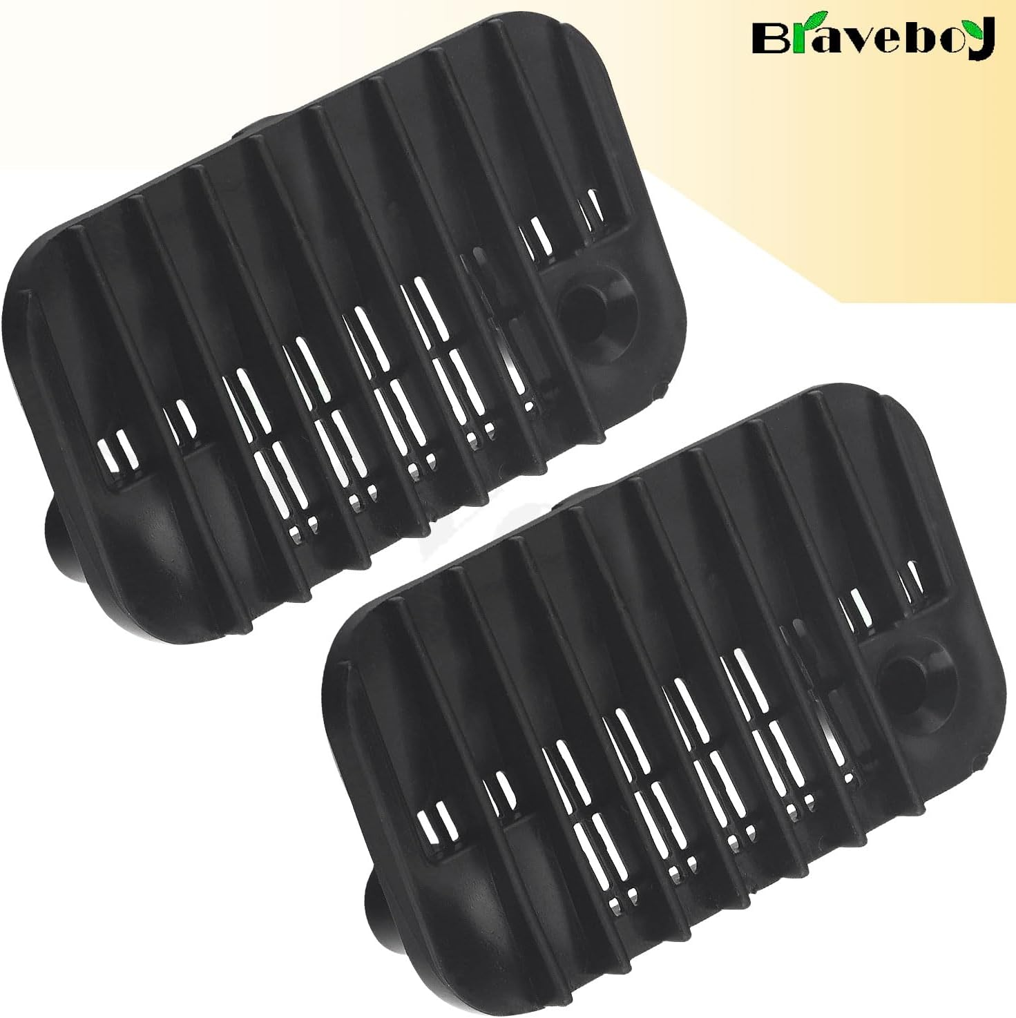 Braveboy 2 Pack Gearcase Water Inlet Screen 336206 0336206 Compatible with Evinru-De John-Son Gearcase Part 353692, 353692, 325538, 336202 for Evinru-De 0336206, 336206, 0766468 Models