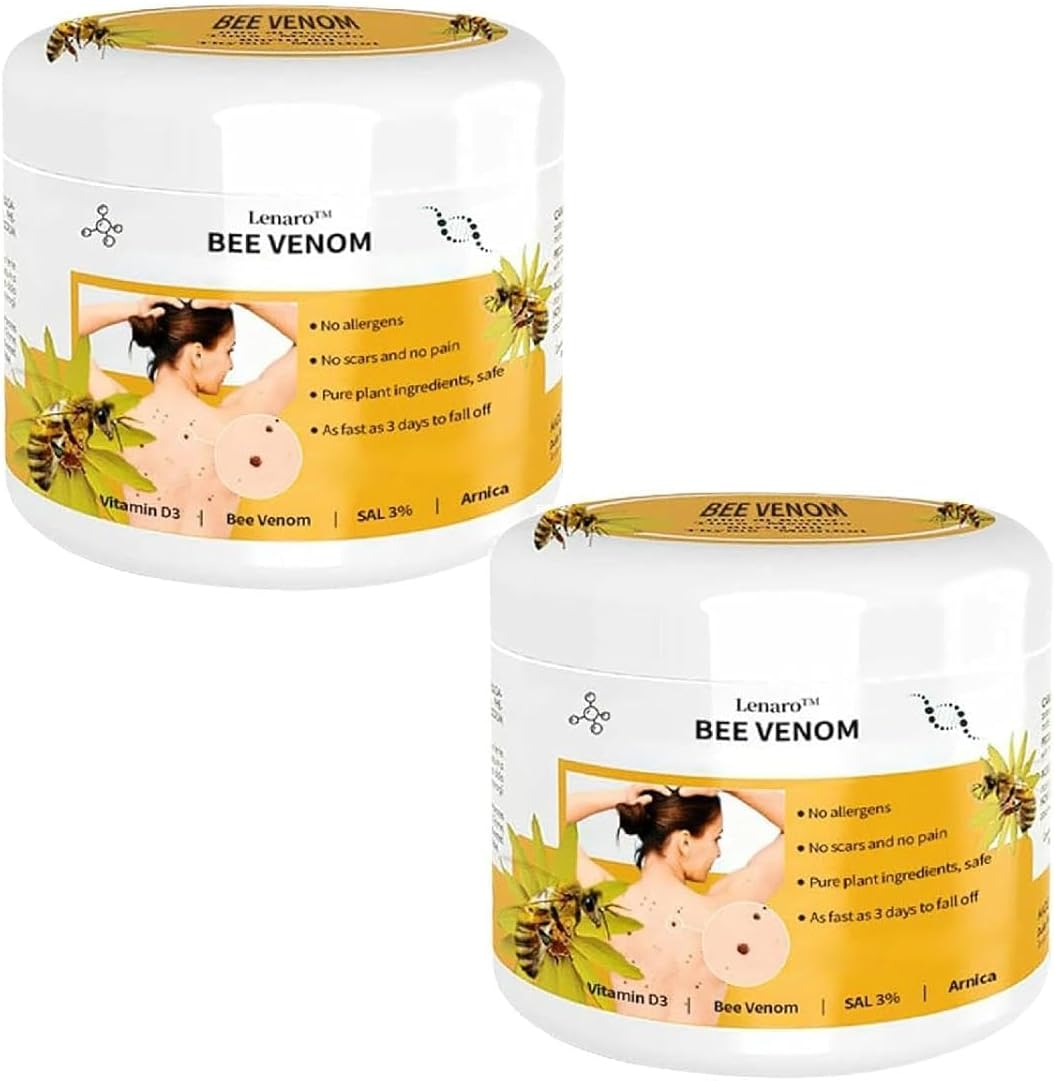 Zmbdz Lenaro Bee Venom Repair Cream Hydrating Moisturizing Cream Remove Spots for Women All Skin 2Pcs image number 1