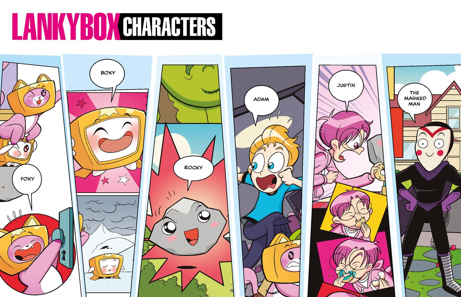 Lankybox - Epic Adventure! Graphic Novel image number 1