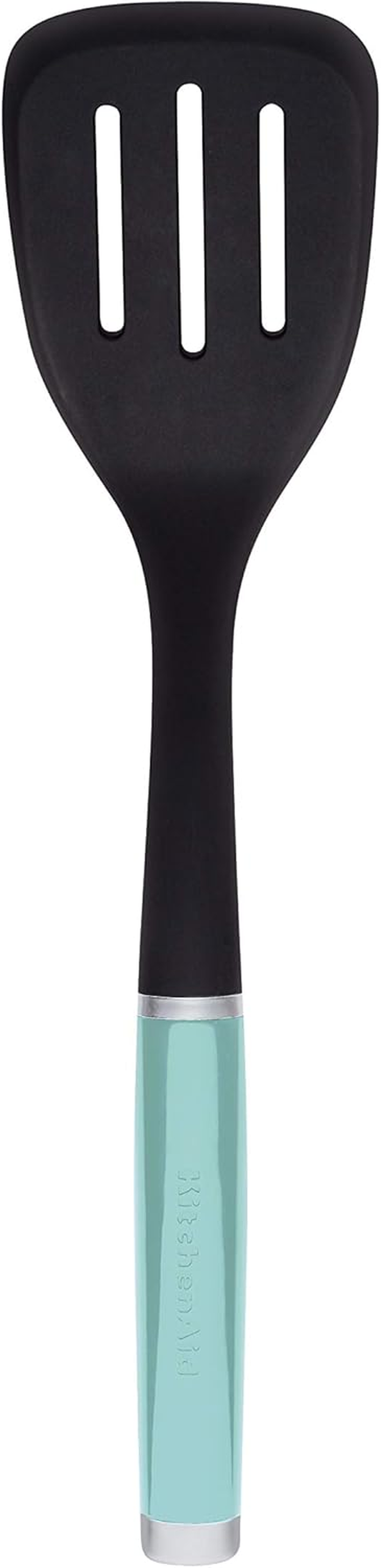 Kitchenaid Classic Nylon Slotted Turner, 13.66-Inch, Aqua Sky image number 4