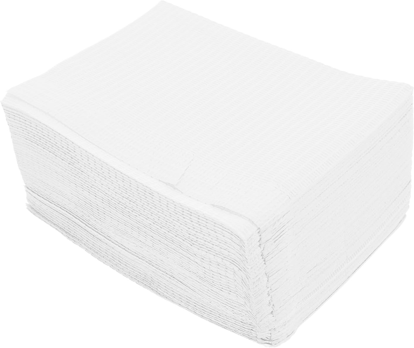 Gatuida 125Pcs Disposable Tattoo Cleaning Pads Spa Table Covers Dental Bibs Personal Hygiene Mat for Nail Art and Tattoo Use White image number 2