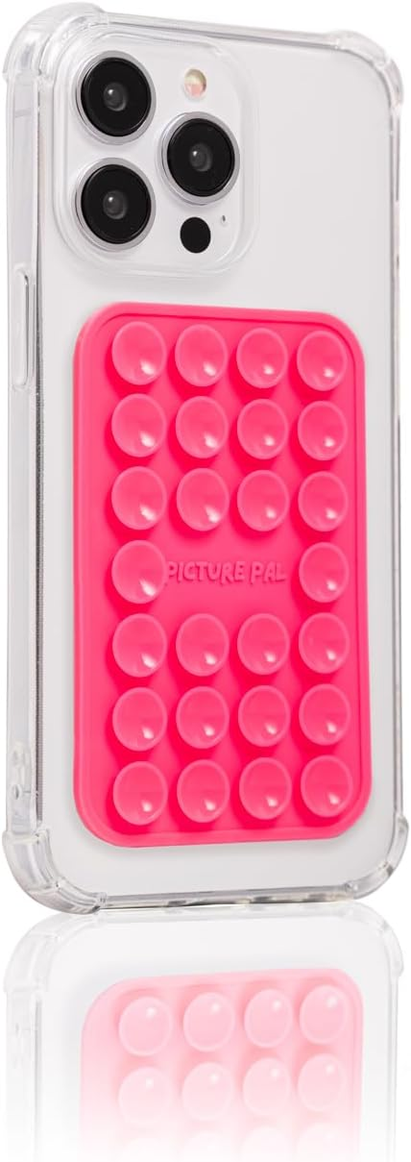Silicone Sticky Phone Case - Suction Your Device Anywhere with This Gripper for Back - Content Creator Essentials for UGC, Tiktok Influencer Videos (Sherbert Green)