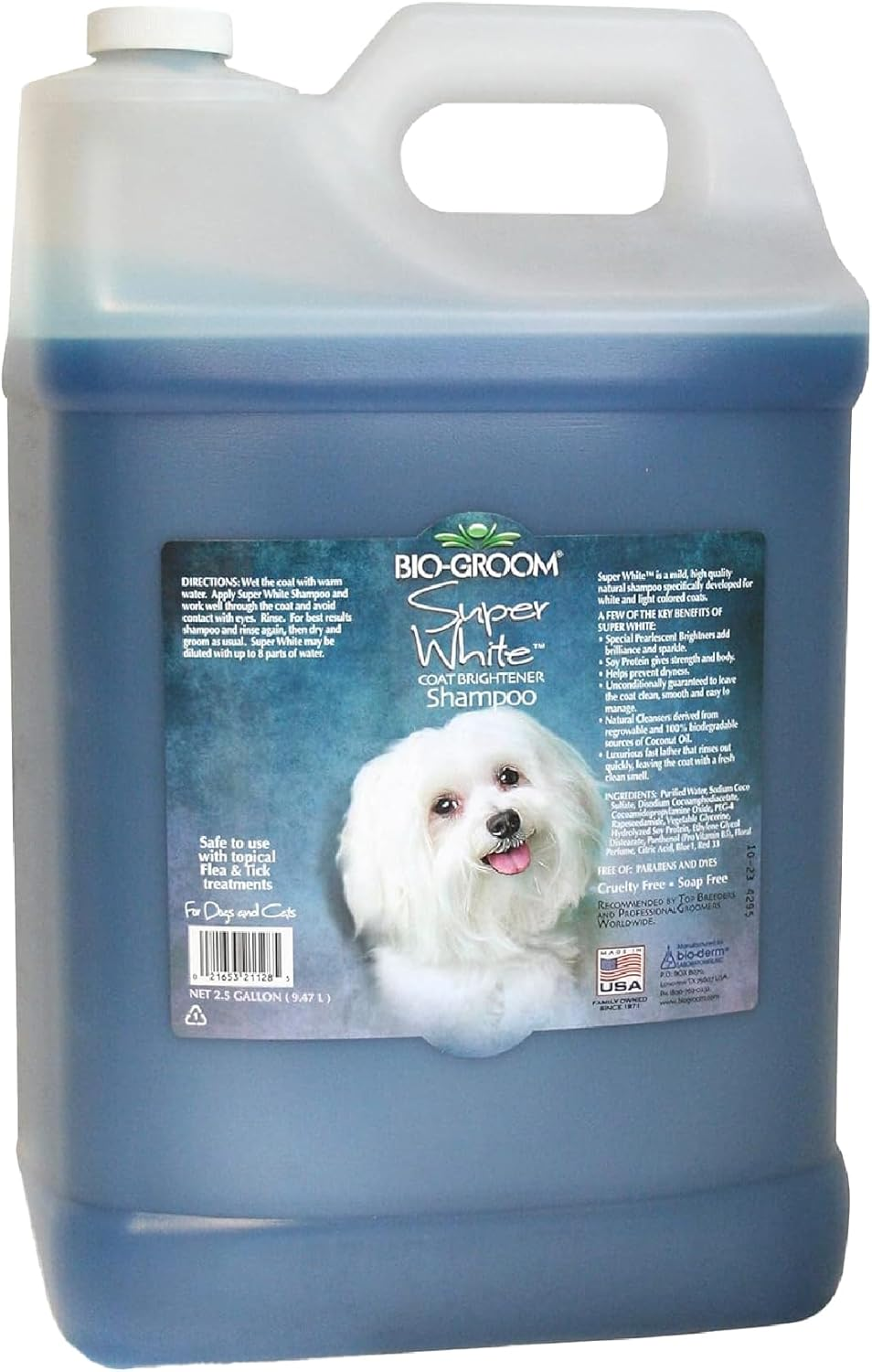 Bio-Groom Dog Shampoo, 355 Ml, White (BG211 12) - 2.5-Gallon