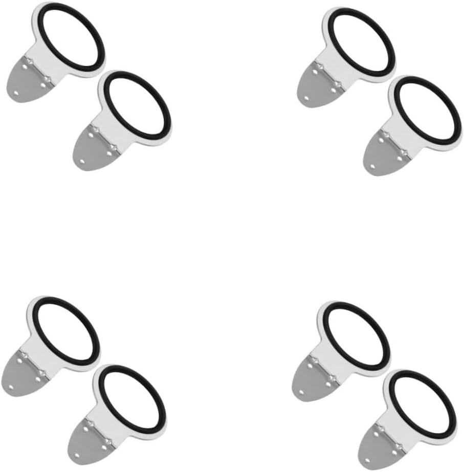 OATIPHO 8 Pcs Stainless Steel Hair Dryer Holder Wall Mounted Blow Dryer Organizer Space Saving Bathroom Rack Convenient Storage and Easy Access for Salon and Home Use image number 3