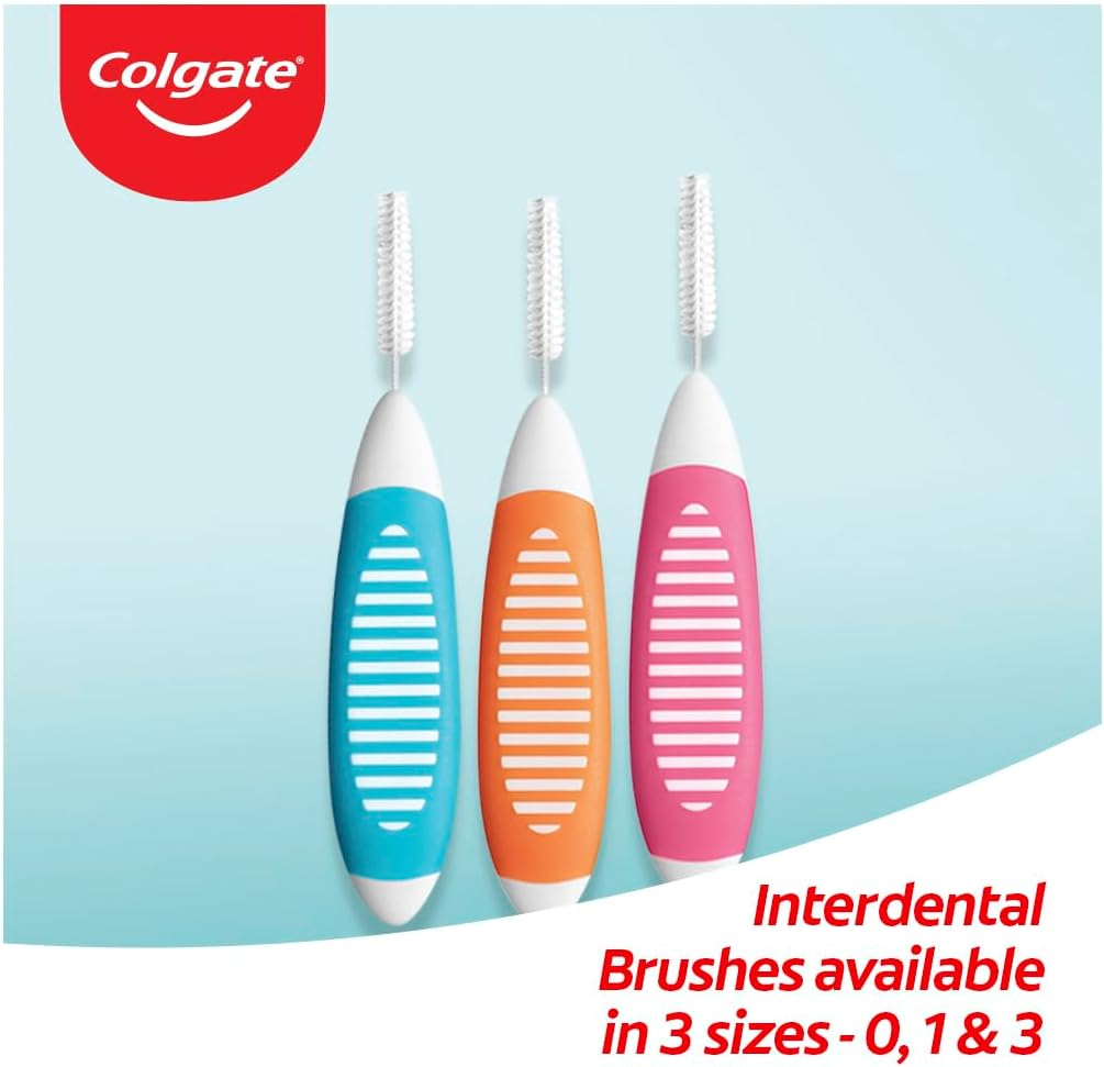 Colgate Interdental Brushes, 8 Pack, Soft Bristles, Size 3 for Medium Tooth Gaps image number 5