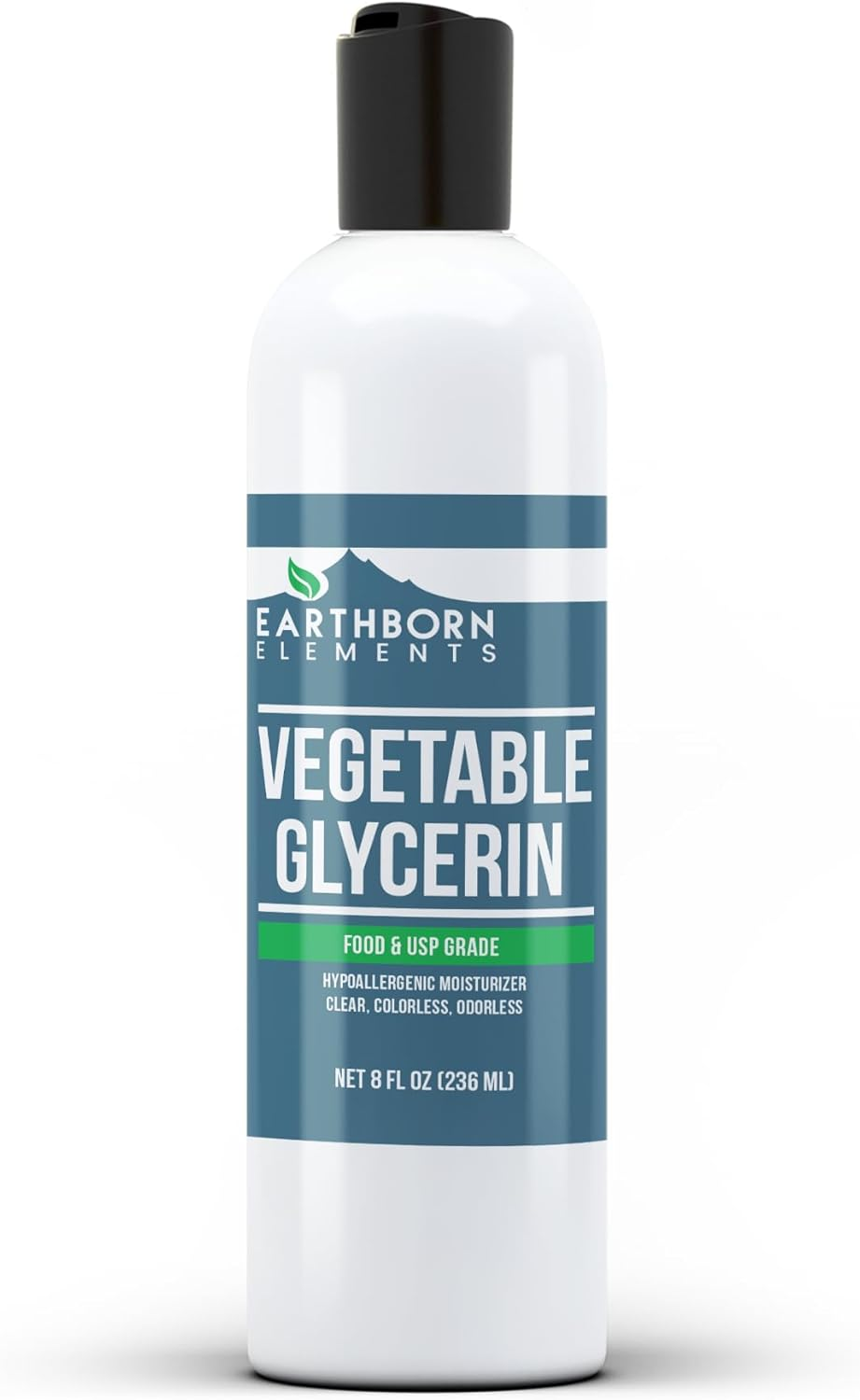 Earthborn Elements Vegetable Glycerin 16 Fl Oz, Food Grade, Pure & Undiluted, No Additives, Moisturizer, Cooking Ingredient image number 4