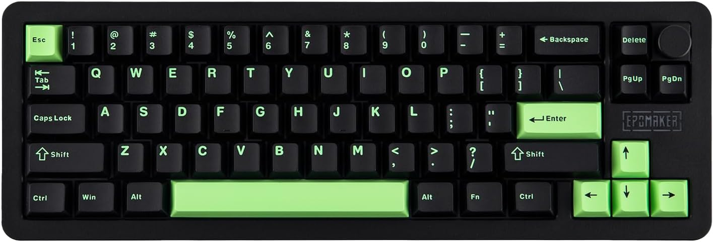 EPOMAKER Galaxy68 QMK/VIA Wireless Mechanical Keyboard, Aluminum Alloy, Gasket, 6000Mah, RGB Side/Backlight, 65% Gaming Keyboard with Hot-Swappable Creamy Linear Switch (White, Wisteria Linear Switch)