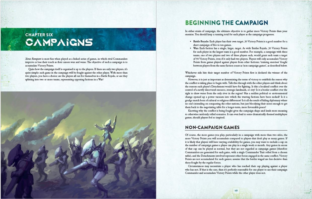 Xenos Rampant: Science Fiction Wargame Battles