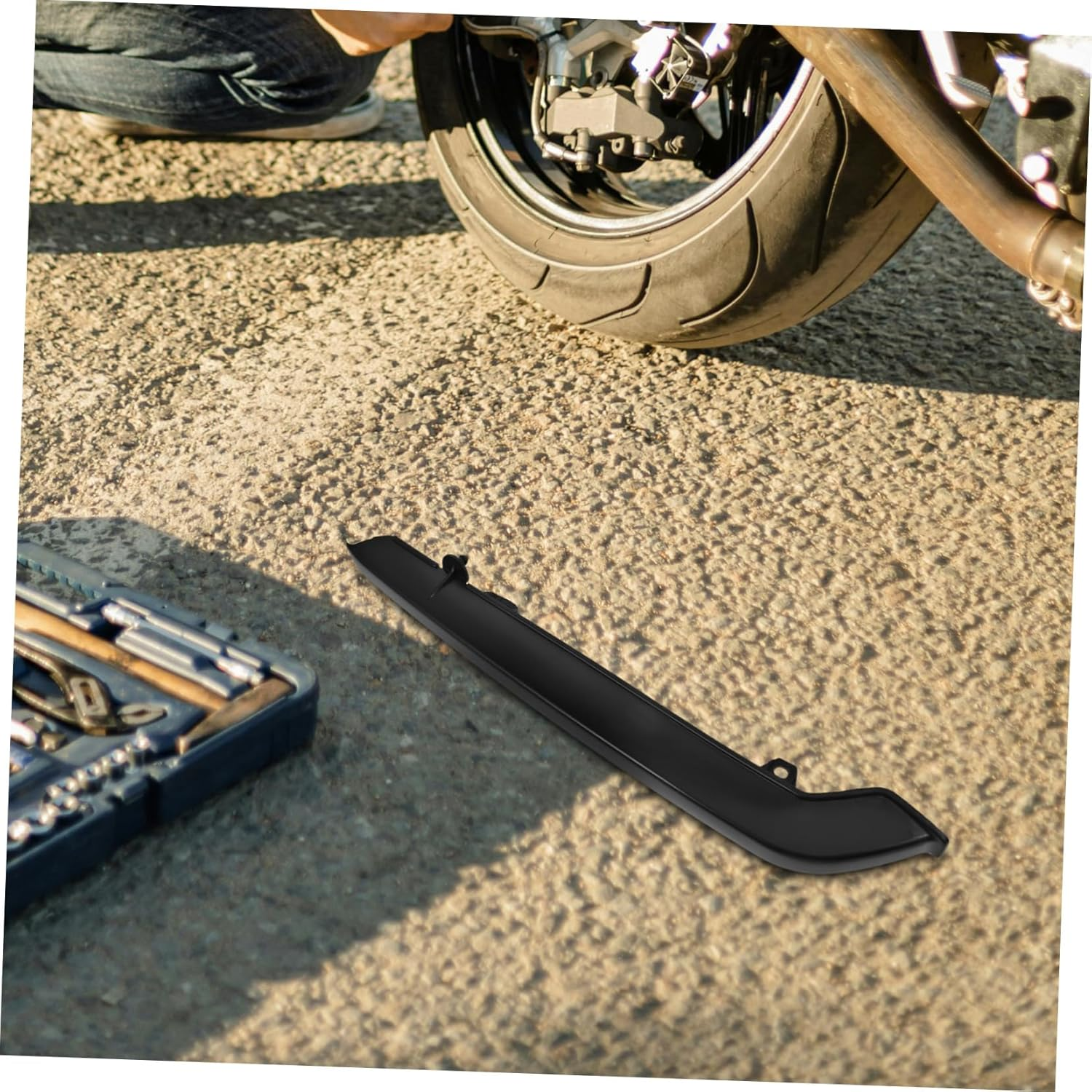 SOLUSTRE Motorcycle Chain Protector Cover for Bike Sprocket Guard Chain Safety Enhancer image number 6