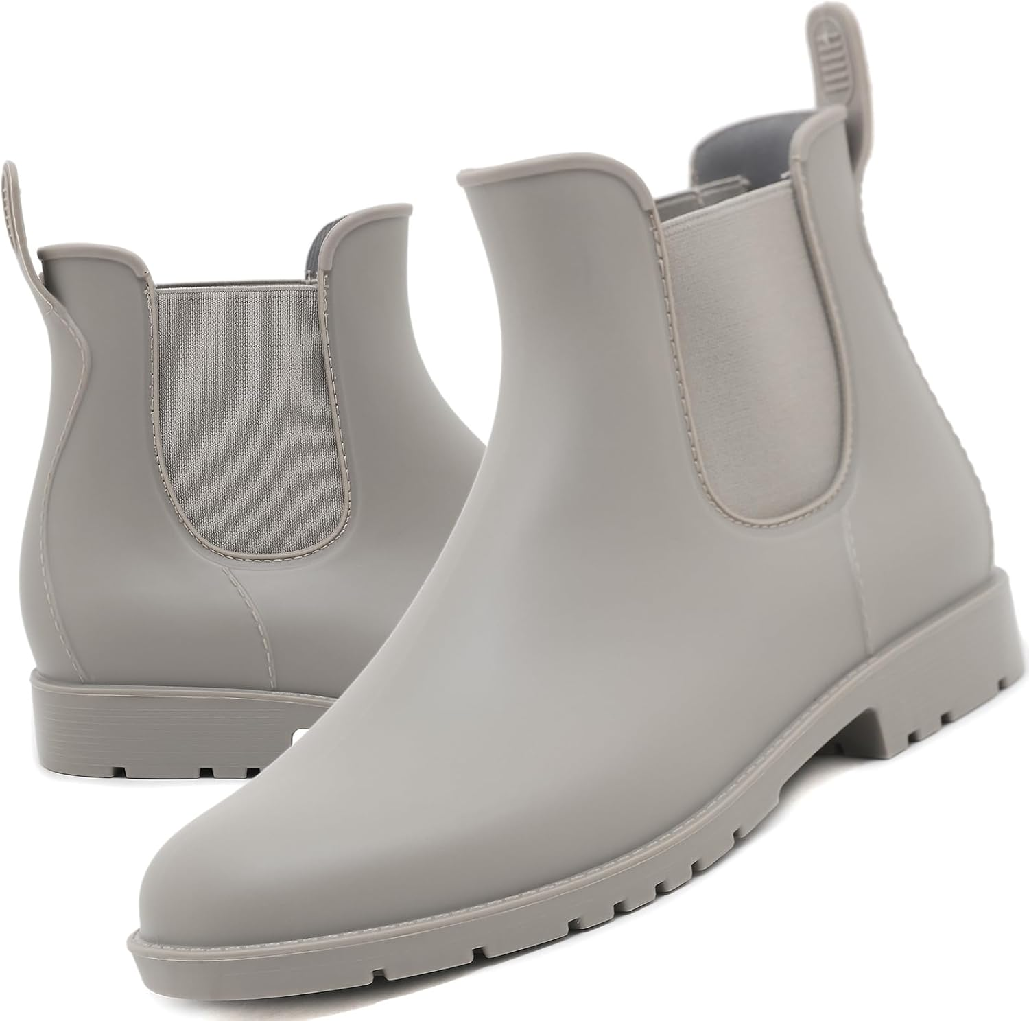 Acfoda Unisex Adult Waterproof Wellington Boots with Block Heel, Size 35-43