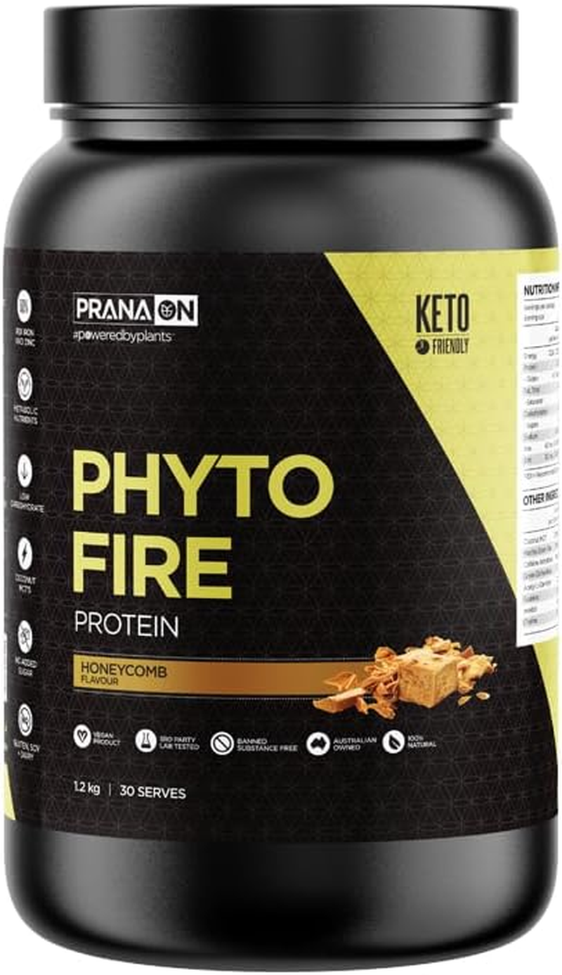Pranaon Phyto Fire Protein Honeycomb Flavour Supplement 1.2 Kg