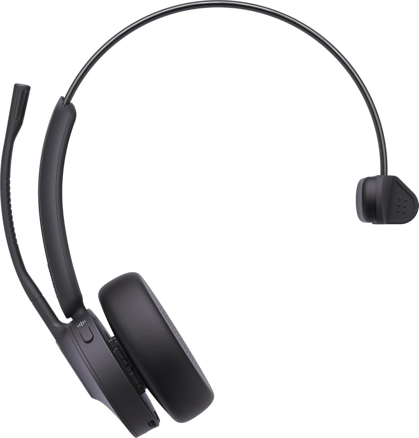 Yealink BH70 Bluetooth Wireless Mono Headset UC, 3 Mic Noise Cancellation Talk Time up to 35H BT51 C Dongle with Type a Adaper Comfort Wearing