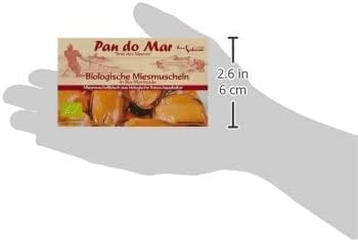 Pan Do Mar Pan Do Mar Organic Mussels in Organic Pickled Sauce, 115 G image number 3