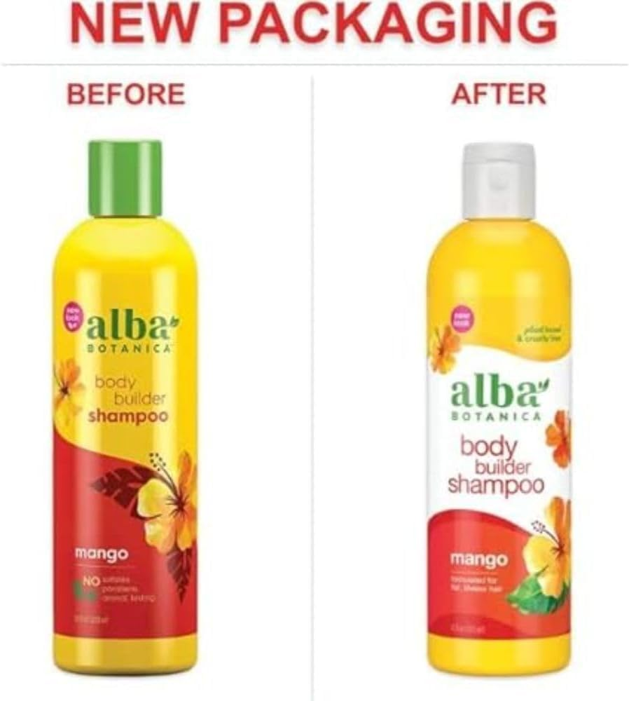 Alba Hawaiian Mango Body Builder Hair Shampoo 355 Ml image number 4