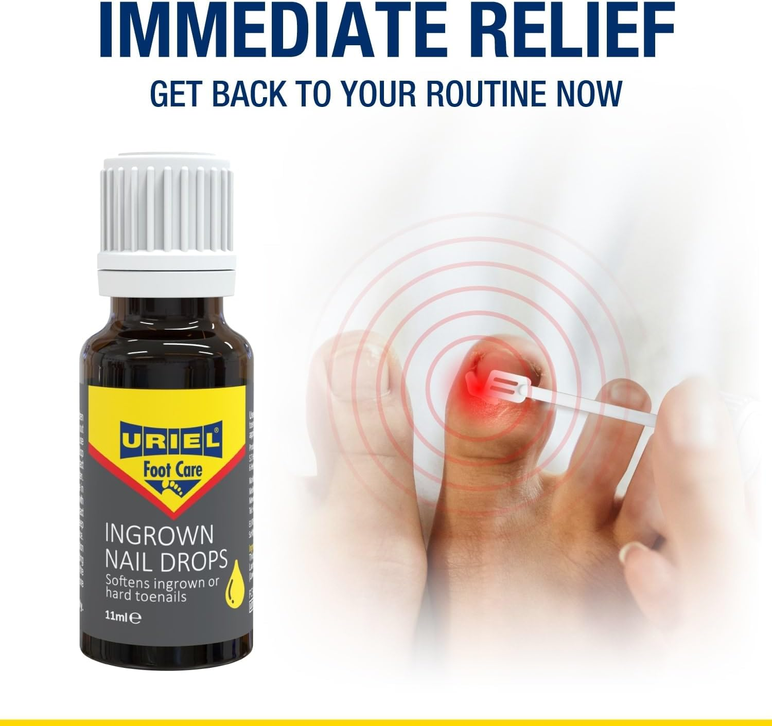 URIEL UPGRADED Ingrown Toenail Treatment, Ingrown Toenail Removal Kit, Ingrown Toenail Corrector, Ingrown Nail Kit Ingrown Toenail Tool 20Ml image number 4