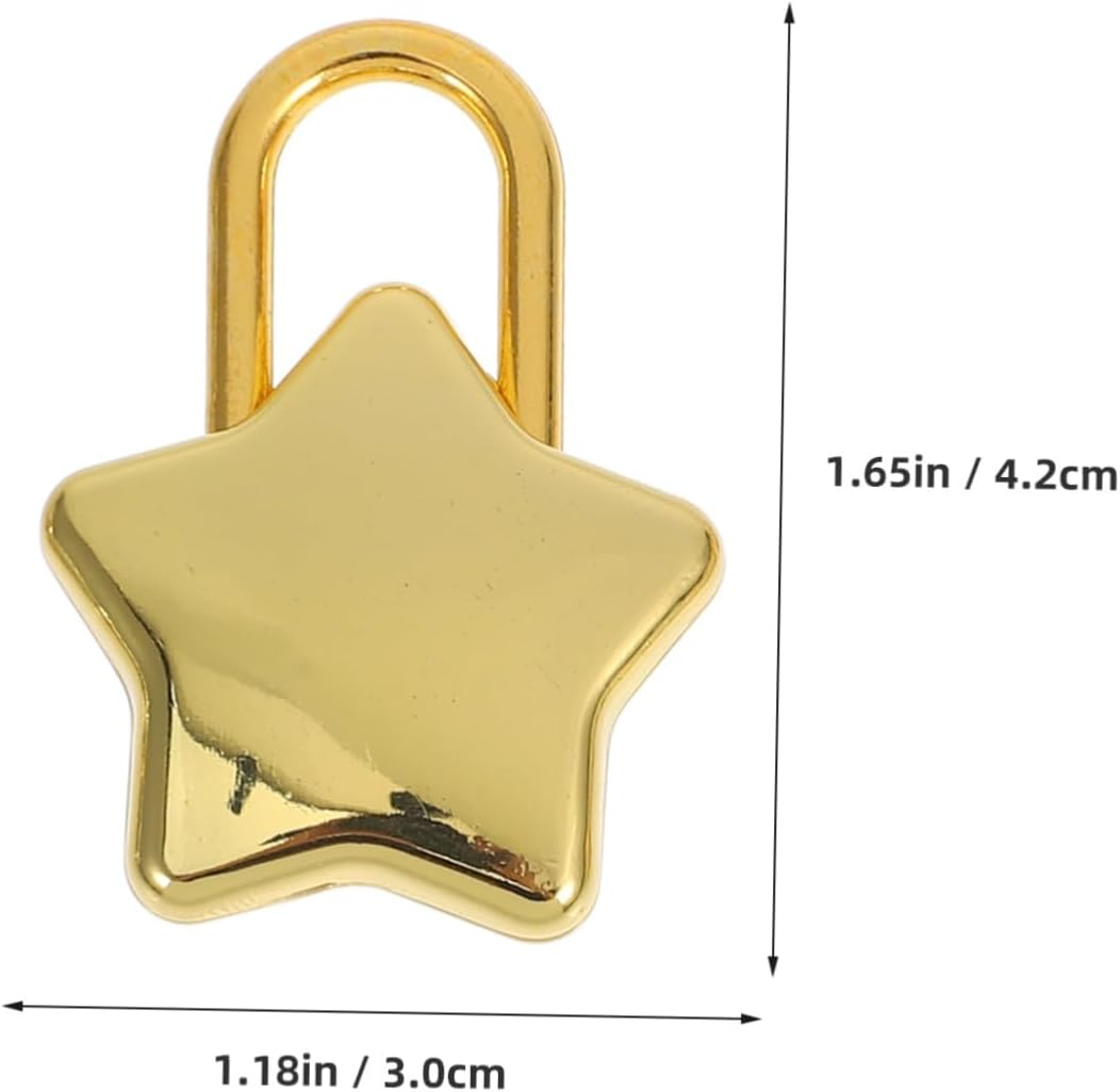 Vaguelly 2Pcs Travel Locks Padlock Key Small Keys for Luggage Backpacks and Valuables image number 2