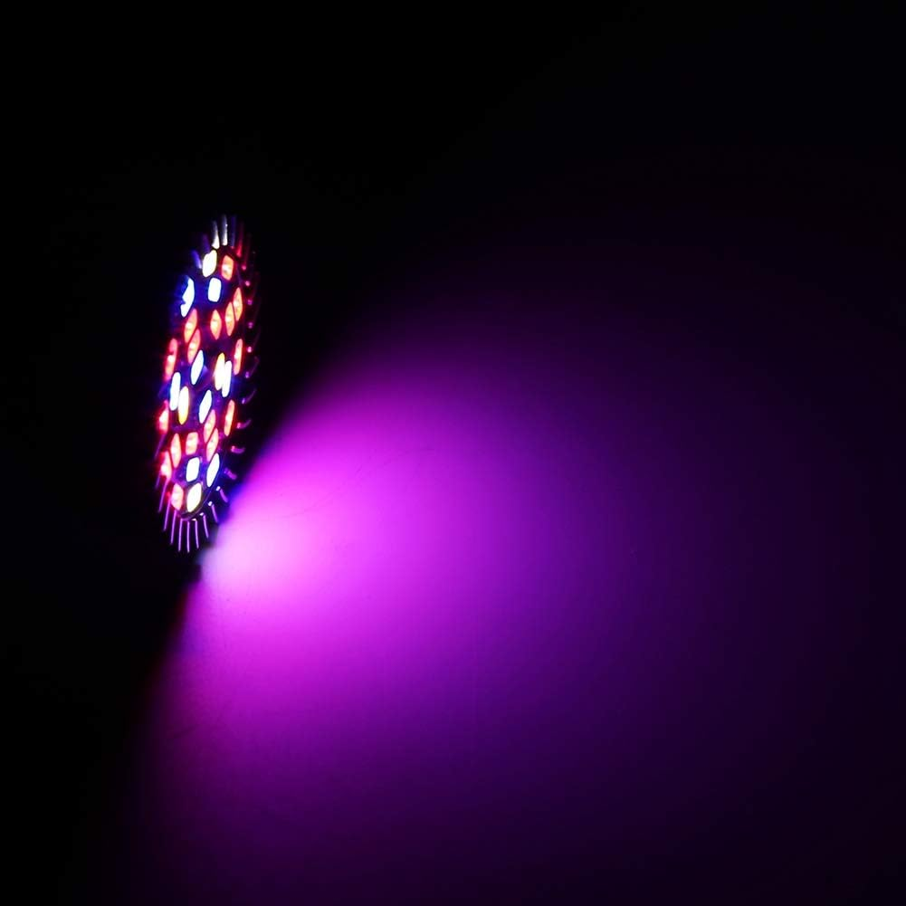 28W Plant Lamp, E14 Grow Light Bulb LED Indoor Plant Bulb Full Spectrum Grow Light - Indoor Grow Lamps Suitable for Bloom, Vegetables, Flowers (GU10) image number 3