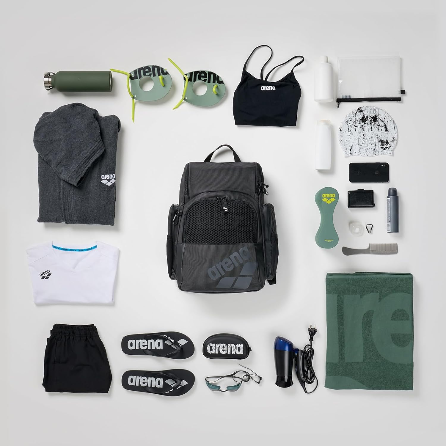 Arena One Go Backpack Swimming Athlete Sports Gym Rucksack Multisport Daypack Medium Size Training Gear Equipment Swim Bag for Men and Women, 35 Liters image number 1