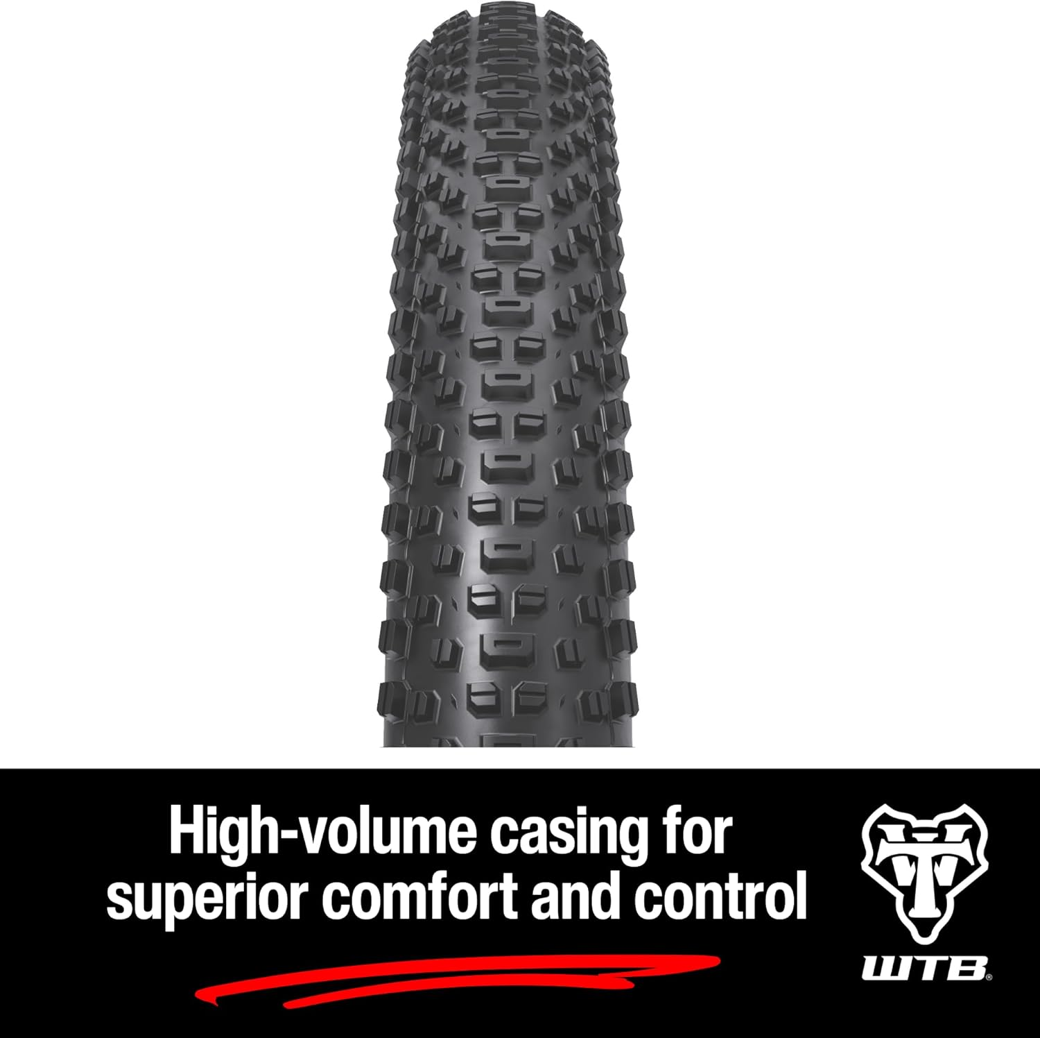 WTB Ranger Mountain Bike Tire, Tubeless Ready Folding Bead, Lightweight Fast Rolling, Available with Black or Tan Sidewalls, Dual DNA SG2 Puncture Protection, Great for Trail & Bikepacking