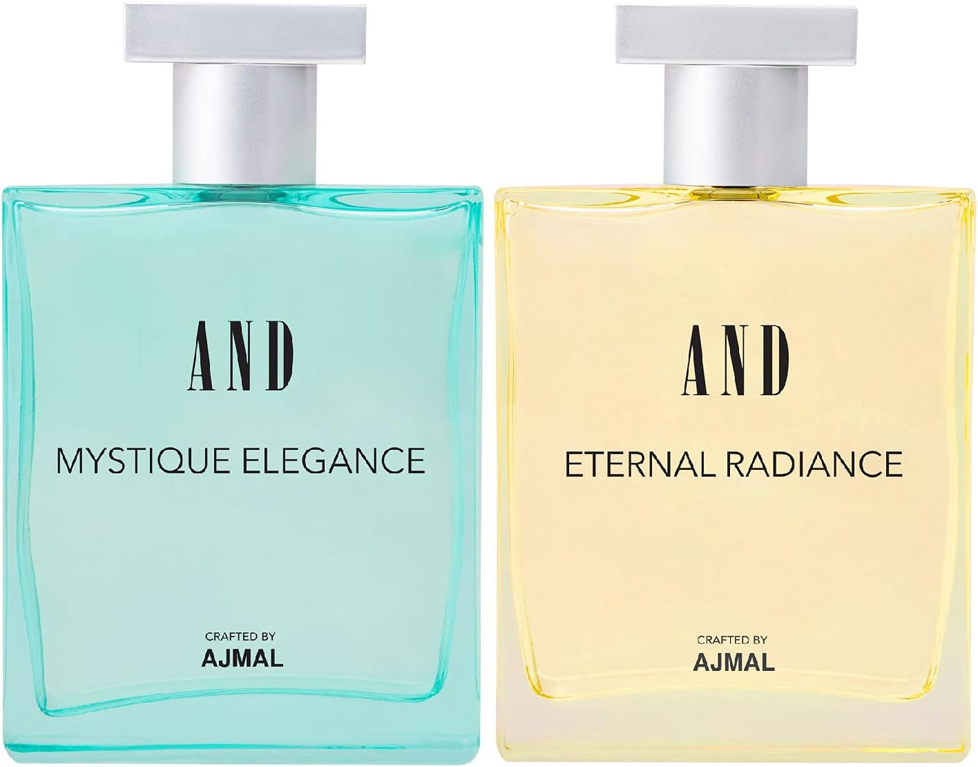AND Mystique Elegance & Eternal Radiance Pack of 2 Eau De Parfum 50ML Each for Women Crafted by Ajmal