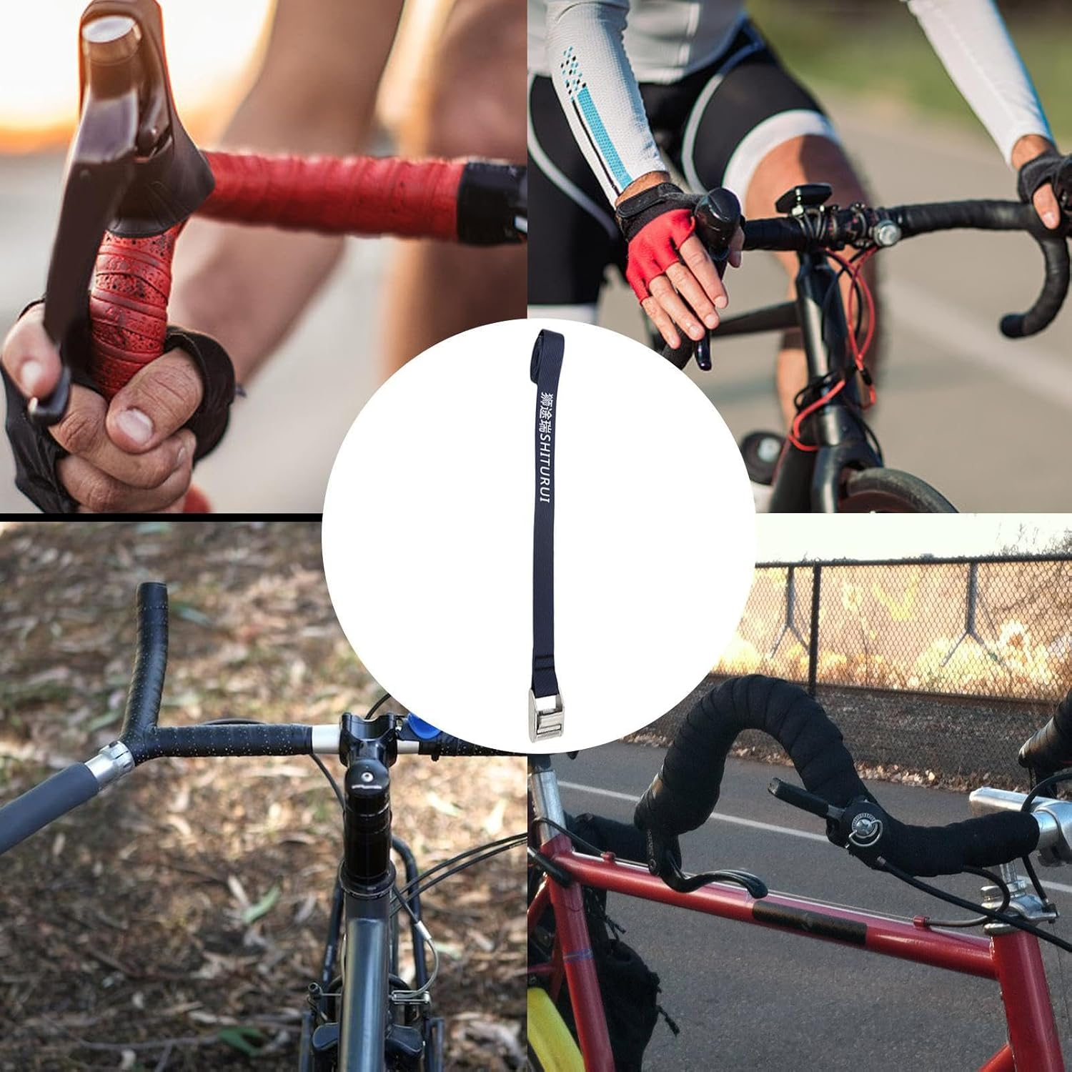 Car Roof Rack Straps,Multipurpose Tie down Straps for Outdoor | 2 Meters Lightweight Cargo Straps, Thickened Lashing Strap for Highways, Mountain Roads image number 4