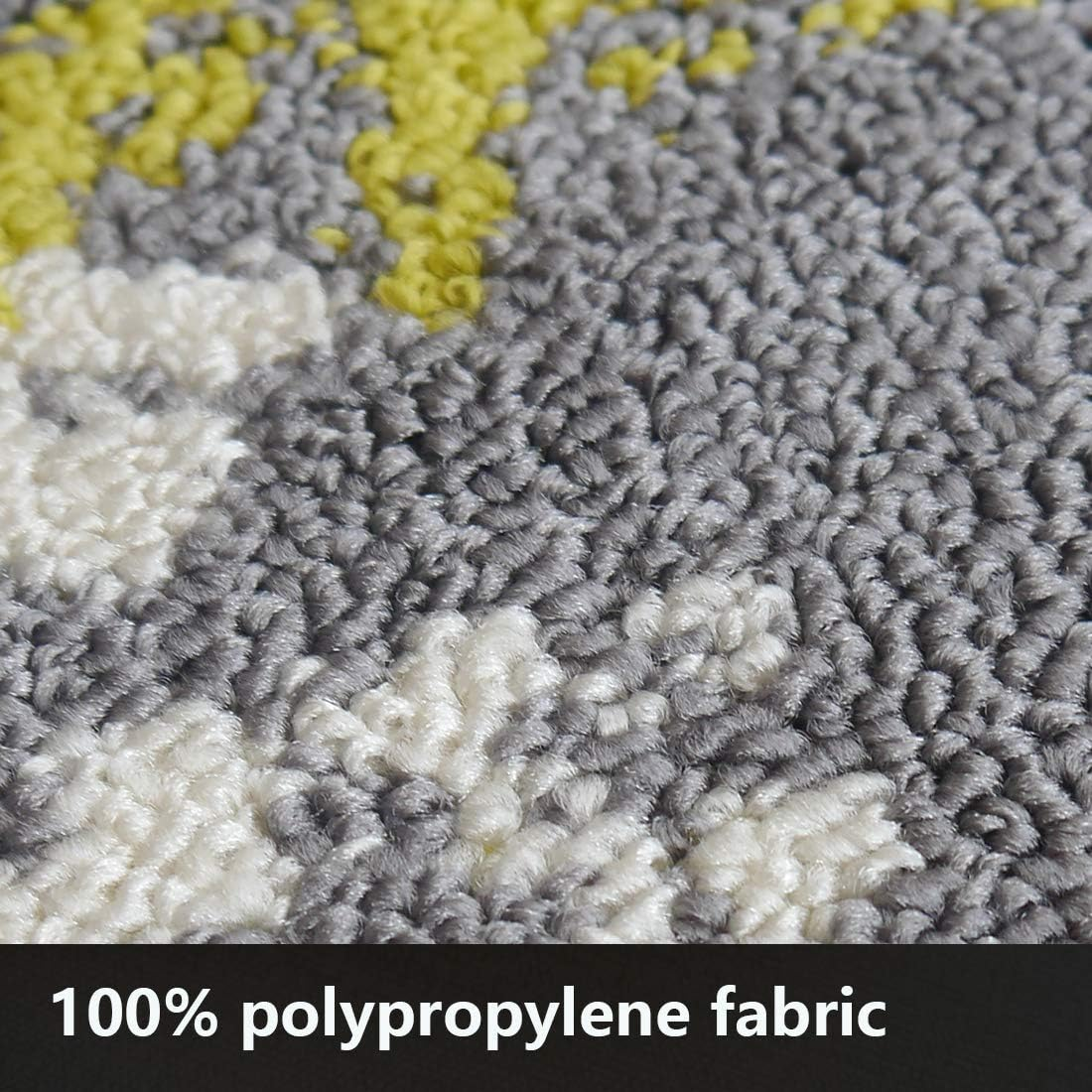 Morgantag Indoor Entrance Mat 17.5"X47.5", Non-Slip Absorbent Dirt Trapper Rug, Kitchen Rug, Front Door Mat, Machine Washable, Gold image number 6