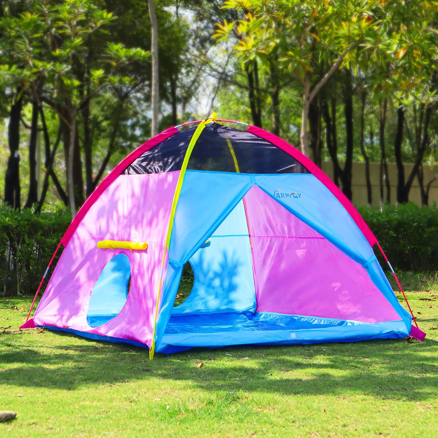 NARMAY Play Tent Easy Joy Dome Tent for Kids Indoor/Outdoor Fun - 152 X 152 X 111 Cm image number 6