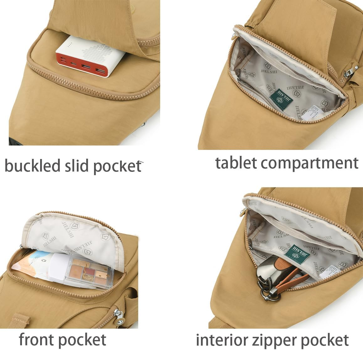 Momoty Small Backpack Purse for Women Convertible Sling Bag Anti-Theft Travel Bag Nylon Casual Daypack image number 3