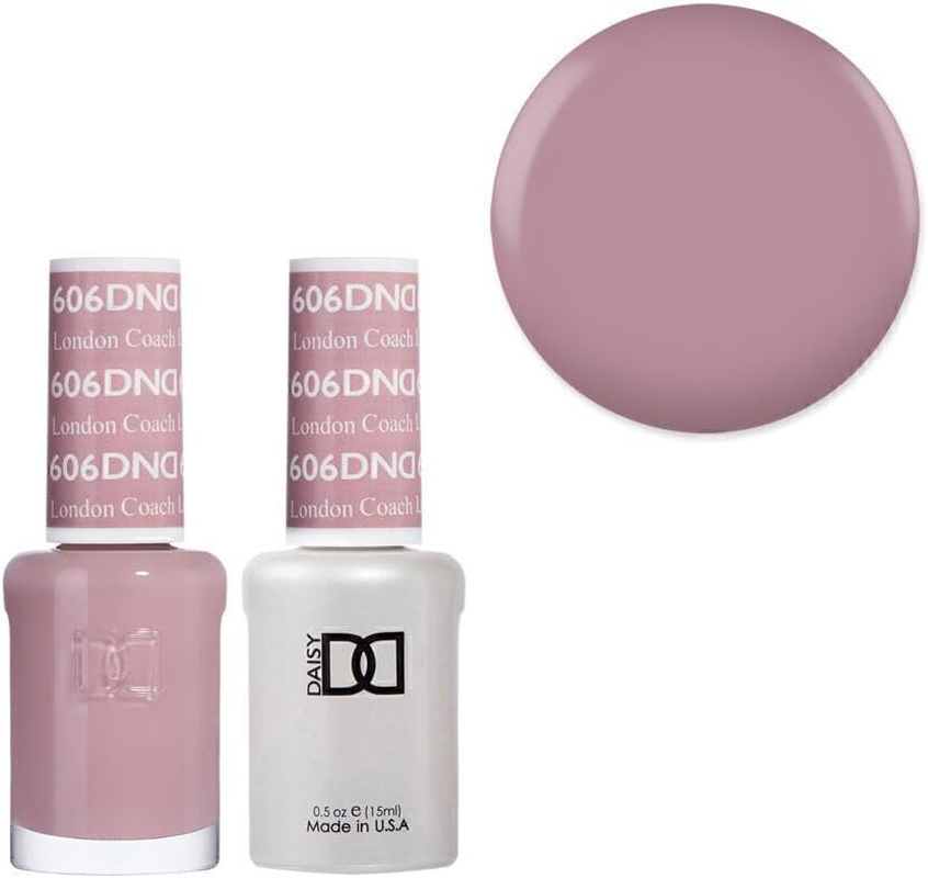 DND 606 London Coach - Daisy Collection Gel & Lacquer Duo 15Ml