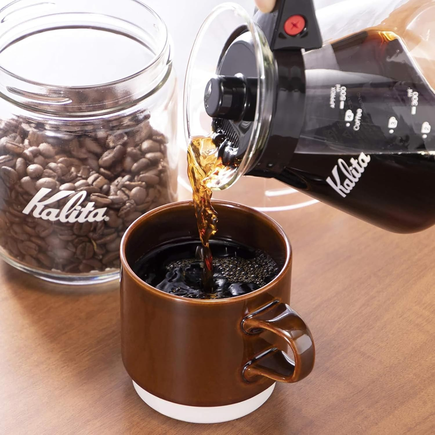Kalita Carita Coffee Drip Set 102-Roto Set N (2-4 People) #35163 image number 6