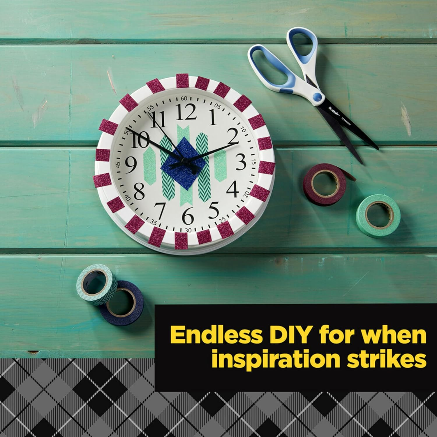 Scotch Expressions Glitter Washi Tape, Great for Bullet Journaling and DIY D&eacute;cor, 10-Pack image number 4