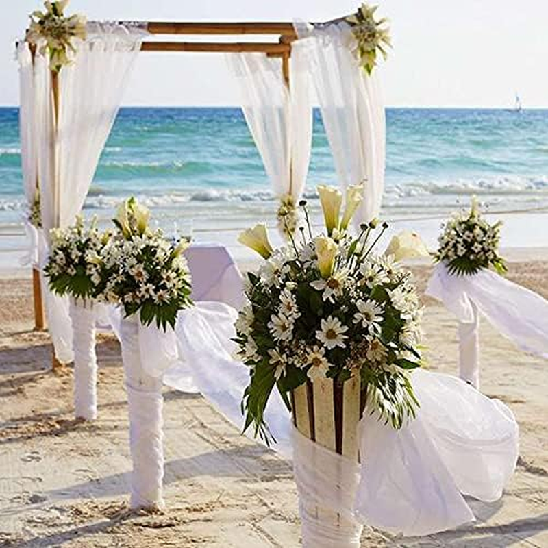 Hcskoss 6 Pack Flower Foam Cage Florist Foam Floral Foam Stand Flower Foam Cage with Suction Cup for Wedding Decoration Table Centerpiece Arrangement for Flowers image number 4