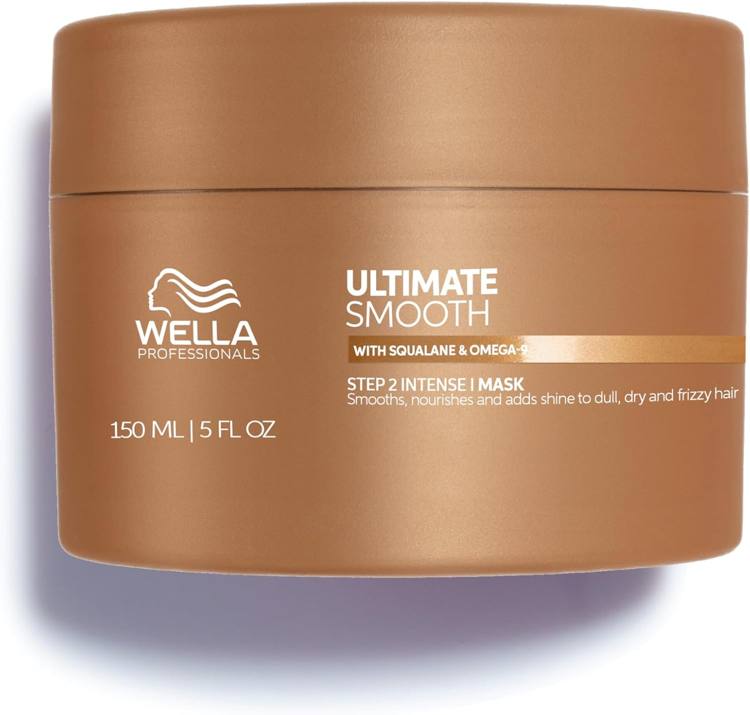 Wella Professionals ULTIMATE SMOOTH Hair Mask - Nourishing Hair Mask with Squalane & Omega 9 - for Dry, Dull & Frizzy Hair (150Ml) image number 1
