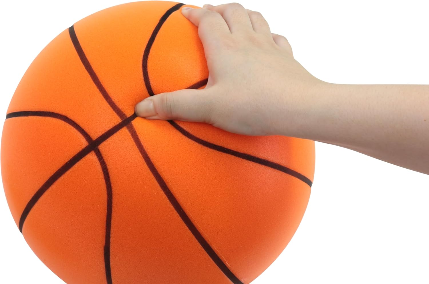Ikeda Kogyo Practice Basketball in a Room [Diameter Approx. 9.4 Inches (24 Cm), Soft, Polyurethane Material, Bounce Practice] image number 2