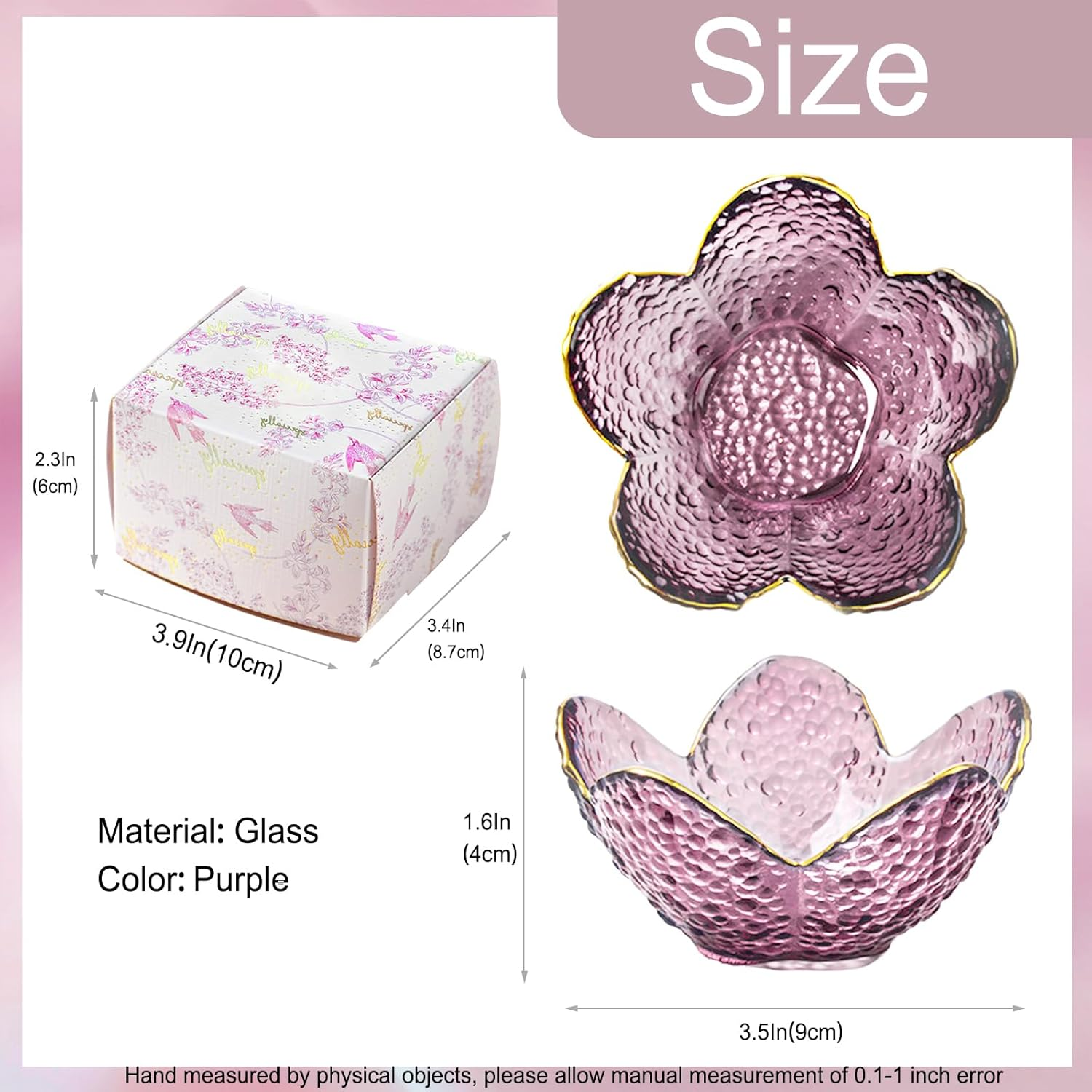 Jewelry Dish Tray Ring Dish Trinket Tray Gifts for Women Unique Birthday Gifts for Friends Sisters Daughter Mother Her Jewellery Tray Key Bowl Cute Small Friendship Christmas House Warming Gifts image number 6