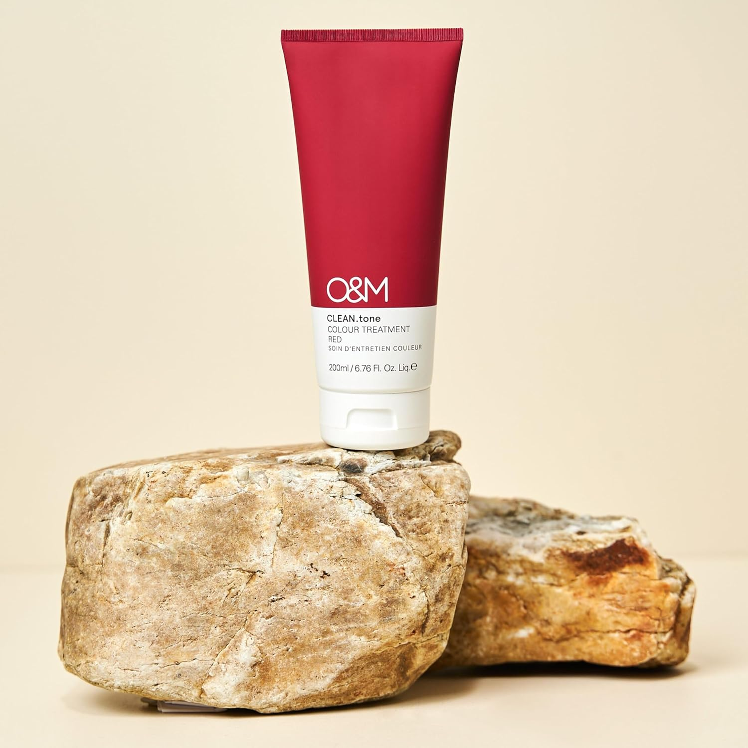 O&M Clean.Tone Red Colour Treatment for Brown to Dark Blonde Hair- 200Ml- Clean from Sulfates, Parabens, Silicones, MIT, Phthalates,Triclosan, Propylene Glycol & Gluten, PETA Certified, Vegan and Cruelty Free image number 5
