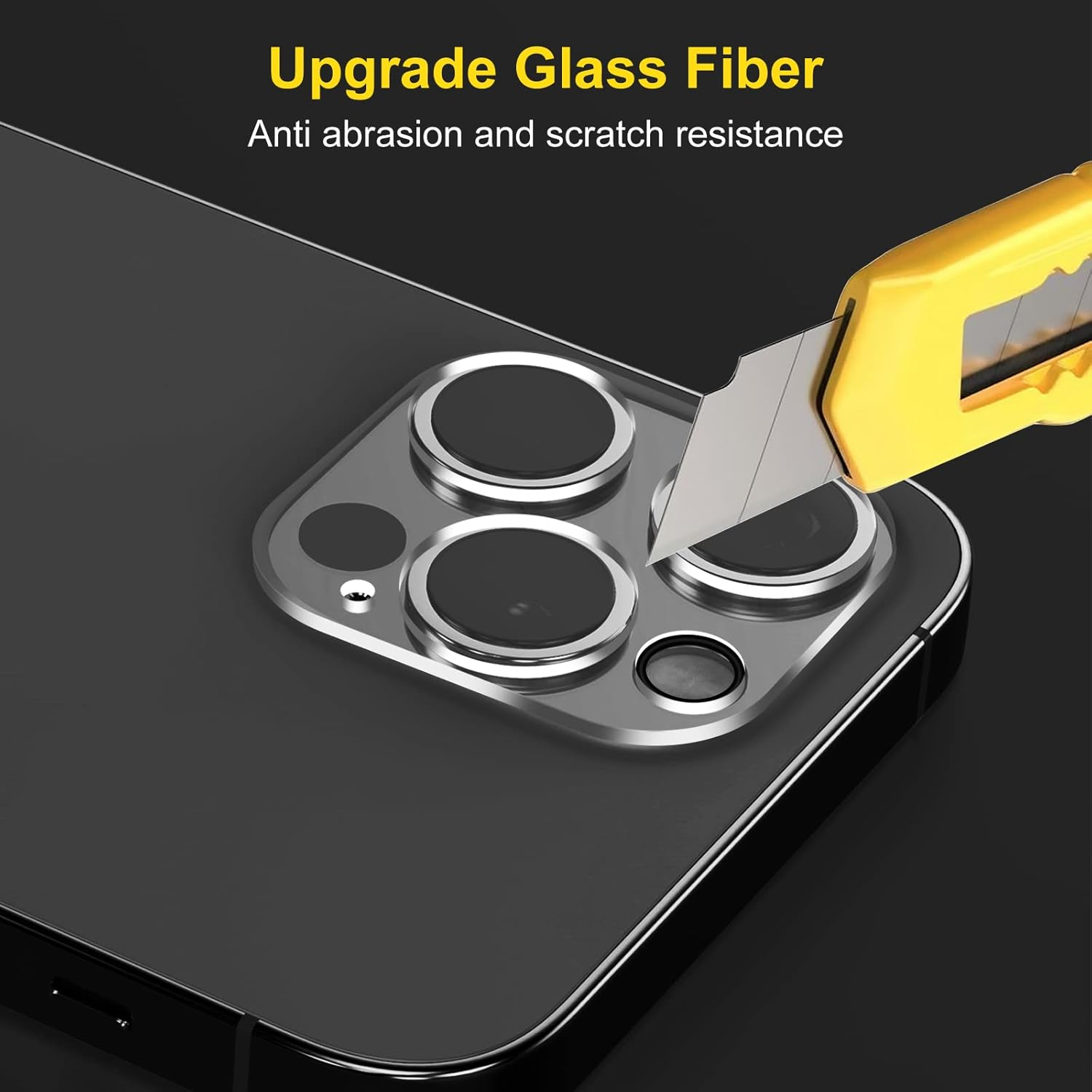 AIYEEN Camera Lens Protector (3 Pack) Compatible with Iphone 12 Pro Max Camera Lens Cover Protection, HD Clear Anti-Scratch - 13/13Mini image number 6