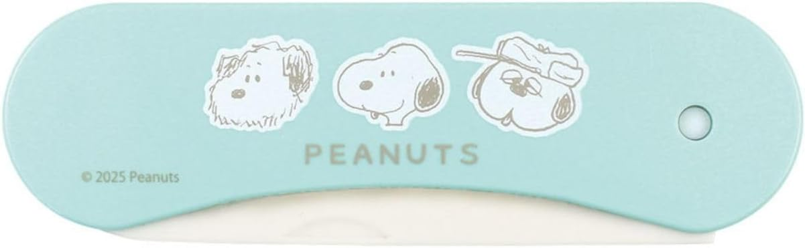 Tee'S Factory Snoopy 2-Way Bangs Arrangement Comb, Kodachi, Approx. H1.4 X W4.4 X D0.6 Inches (H35 X W112 X D14 Mm) SN-5548069BR image number 1