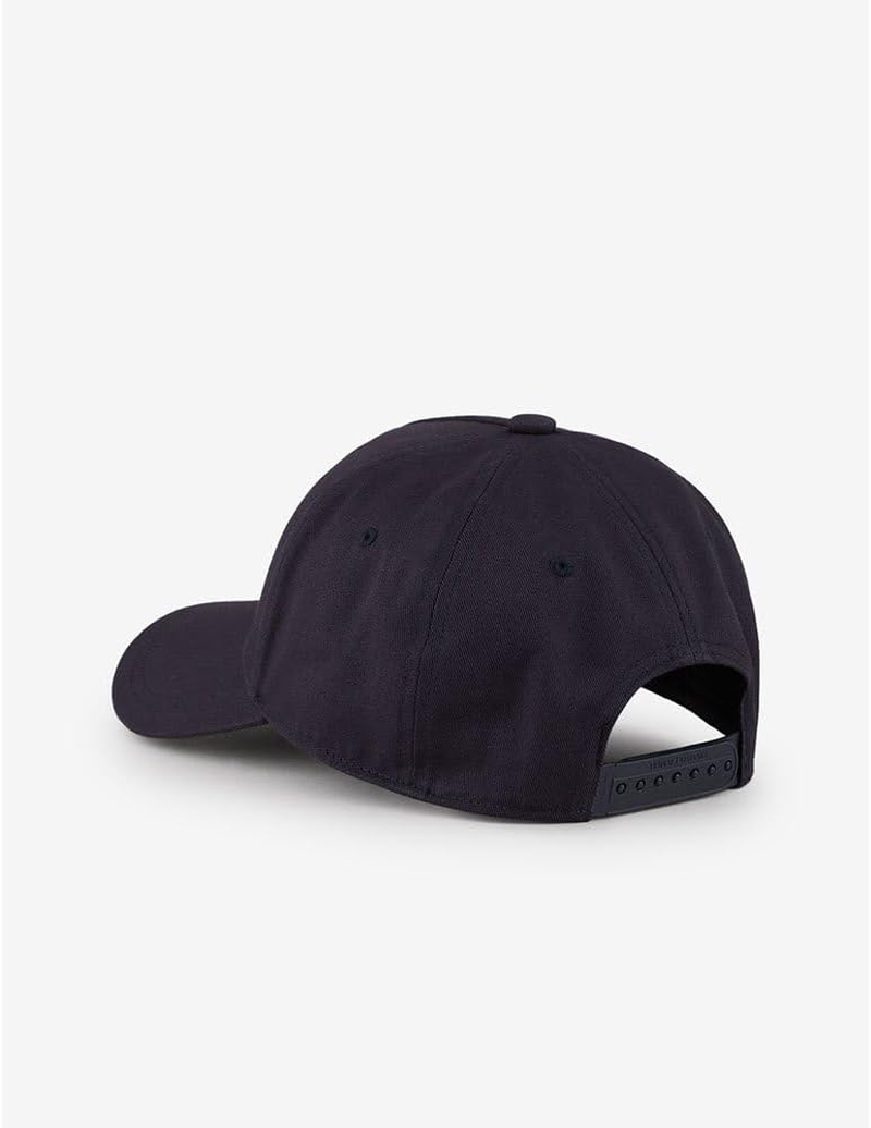 Armani Exchange Herren Baseballm&uuml;tze Mit Logo Von Milano/New York Baseballkappe - Navy Blue image number 2
