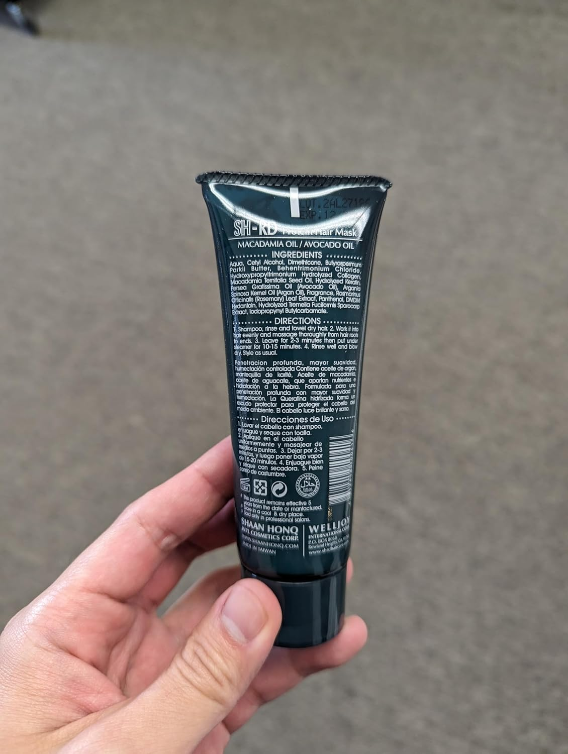 SH-RD Protein Hair Mask (2.37Oz/70Ml) Macadamia Oil/Avocado Oil/Shea Butter/Argan Oil. Deep Penetration with the Best Softness and Moisturizing Manageability. image number 4