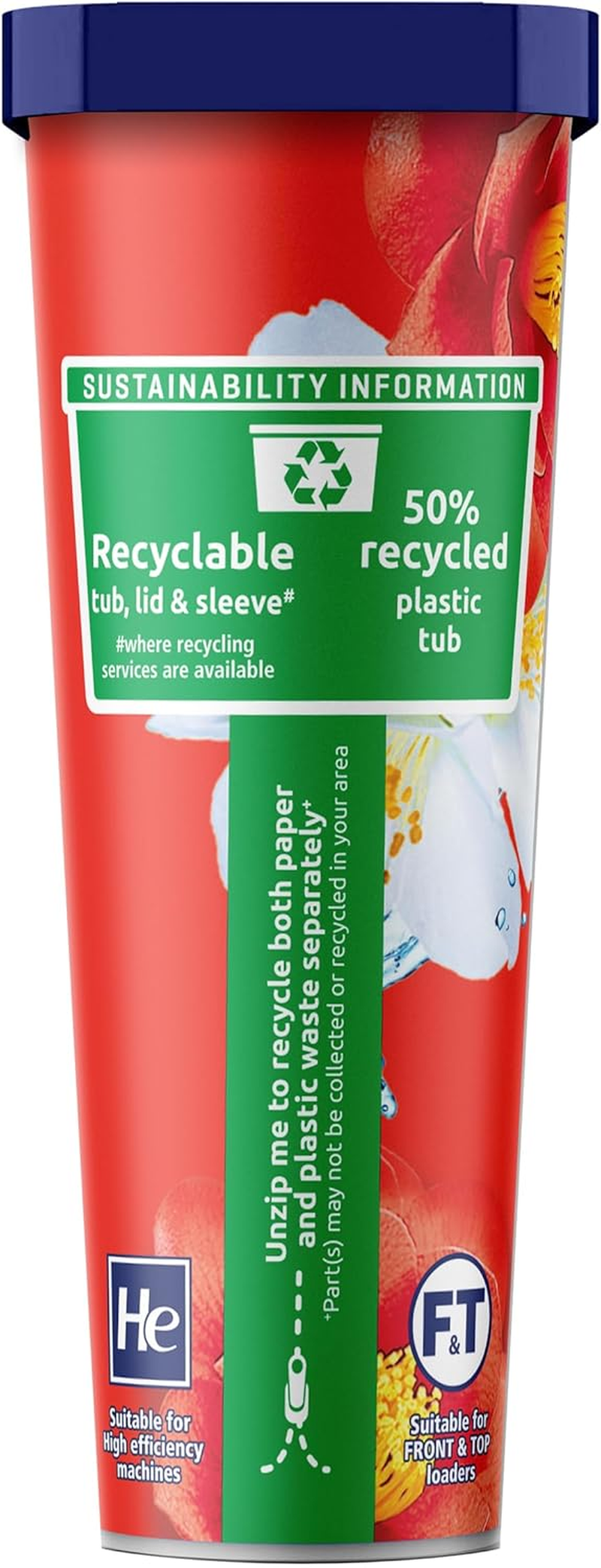 Fab Fresh Blossom Laundry Triple 26 Capsules 312 G image number 1